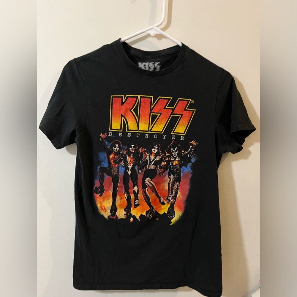 Kiss Graphic Band Tee Men’s Sz Small.